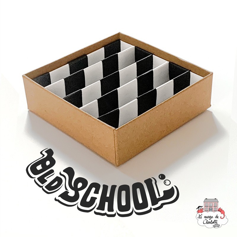 Marbles Box - Old School - Mini Box - B&C-MINIBOX-09 - Billes & Co. - Marble Games - Le Nuage de Charlotte