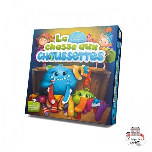 La chasse aux chaussettes - LBG-01430 - Lifestyle Boardgames - pour les plus petits - Le Nuage de Charlotte