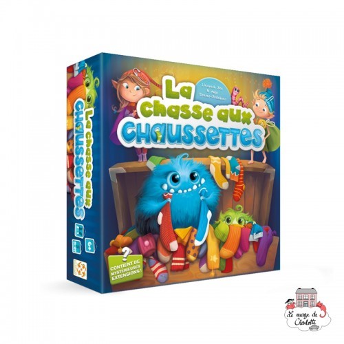 La chasse aux chaussettes - LBG-01430 - Lifestyle Boardgames - pour les plus petits - Le Nuage de Charlotte