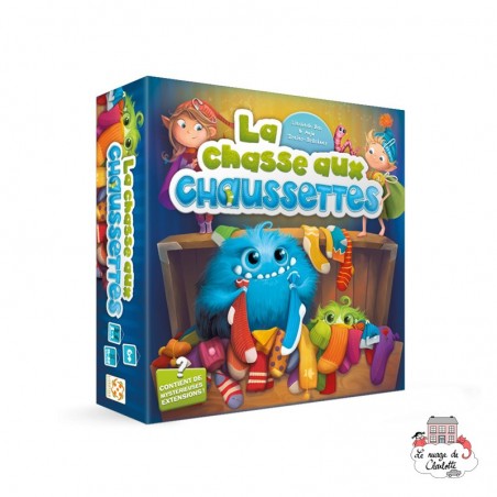 La chasse aux chaussettes - LBG-01430 - Lifestyle Boardgames - pour les plus petits - Le Nuage de Charlotte