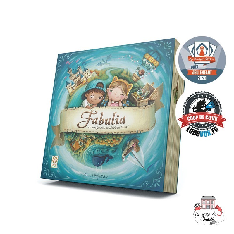 Fabulia - LBG-01112 - Lifestyle Boardgames - pour les plus petits - Le Nuage de Charlotte