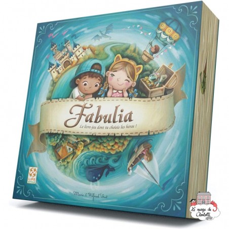 Fabulia - LBG-01112 - Lifestyle Boardgames - pour les plus petits - Le Nuage de Charlotte