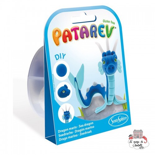 Patarev Pocket - Sea Dragon - STS-8637 - SentoSphère - Sand and Playdough - Le Nuage de Charlotte