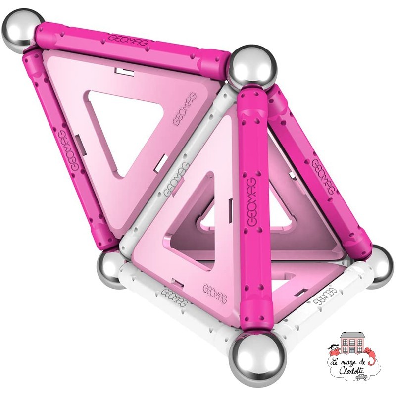 Geomag Pink 22 - GEO-340 - Geomag - Magnetic elements - Le Nuage de Charlotte