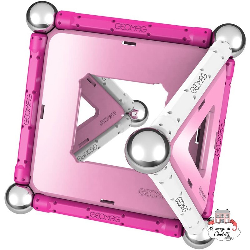 Geomag Pink 22 - GEO-340 - Geomag - Magnetic elements - Le Nuage de Charlotte