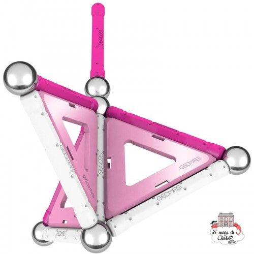 Geomag Pink 22 - GEO-340 - Geomag - Magnetic elements - Le Nuage de Charlotte