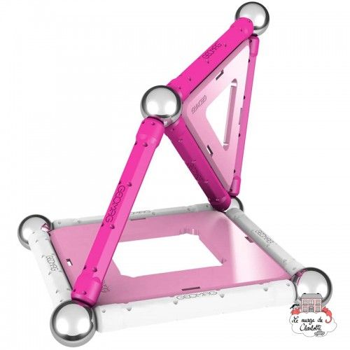 Geomag Pink 22 - GEO-340 - Geomag - Magnetic elements - Le Nuage de Charlotte