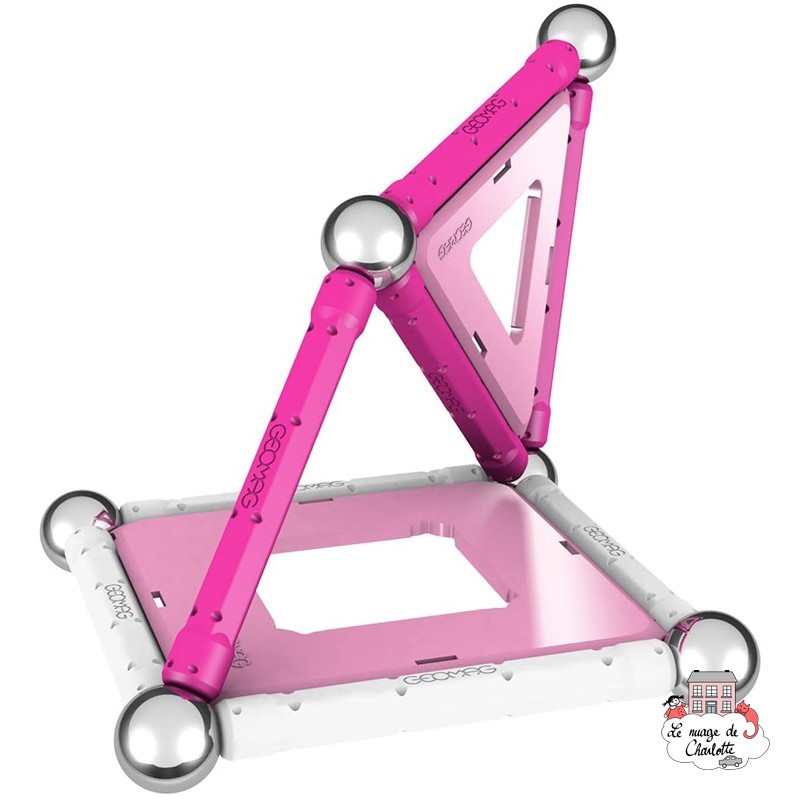 Geomag Pink 22 - GEO-340 - Geomag - Éléments magnétiques - Le Nuage de Charlotte