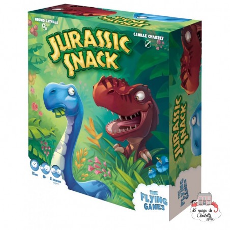 Jurassic Snack XL - Edition Limitée - FLG-00822 - The Flying Games - Jeux de société - Le Nuage de Charlotte