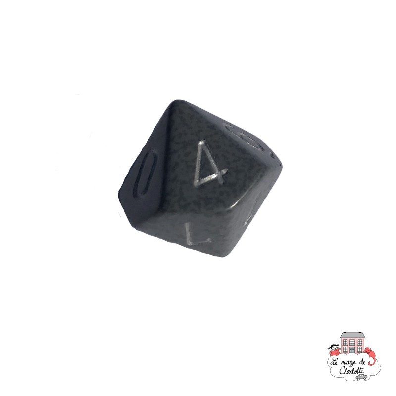 D10 - Speckled Hi-Tech - grey/grey - CHE-CHX25140 - Chessex - Dices, bags and other accessories - Le Nuage de Charlotte