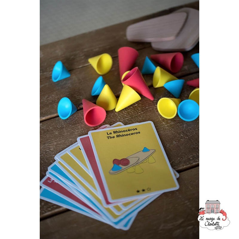 Piks Creative Cards - OPPI-OP101 - Oppi - Blocs et planchettes de bois - Le Nuage de Charlotte