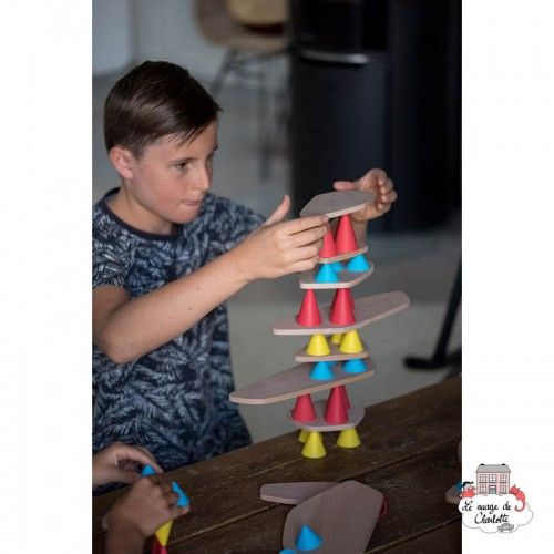 Piks Big Kit - OPPI-OP100 - Oppi - Wooden blocks and boards - Le Nuage de Charlotte