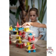 Piks Big Kit - OPPI-OP100 - Oppi - Wooden blocks and boards - Le Nuage de Charlotte