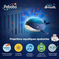 Aqua Dream Whale - PAB-AAQ01-WHALE - Pabobo - Wall and ceilings lights - Le Nuage de Charlotte