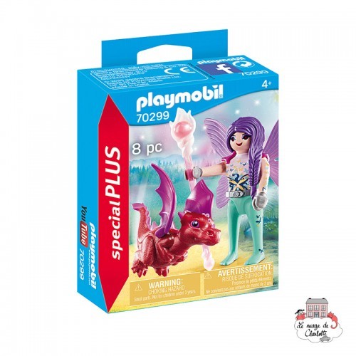 playmobil - Fée avec bébé dragon - PLA-70299 - Playmobil - Playmobil - Le Nuage de Charlotte