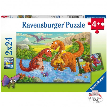 Dinos joueurs - RAV-050307 - Ravensburger - Puzzles - Le Nuage de Charlotte