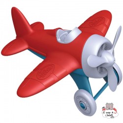 Green Toys Avion - rouge - GRT-AIRR-1026 - Green Toys - Les avions - Le Nuage de Charlotte