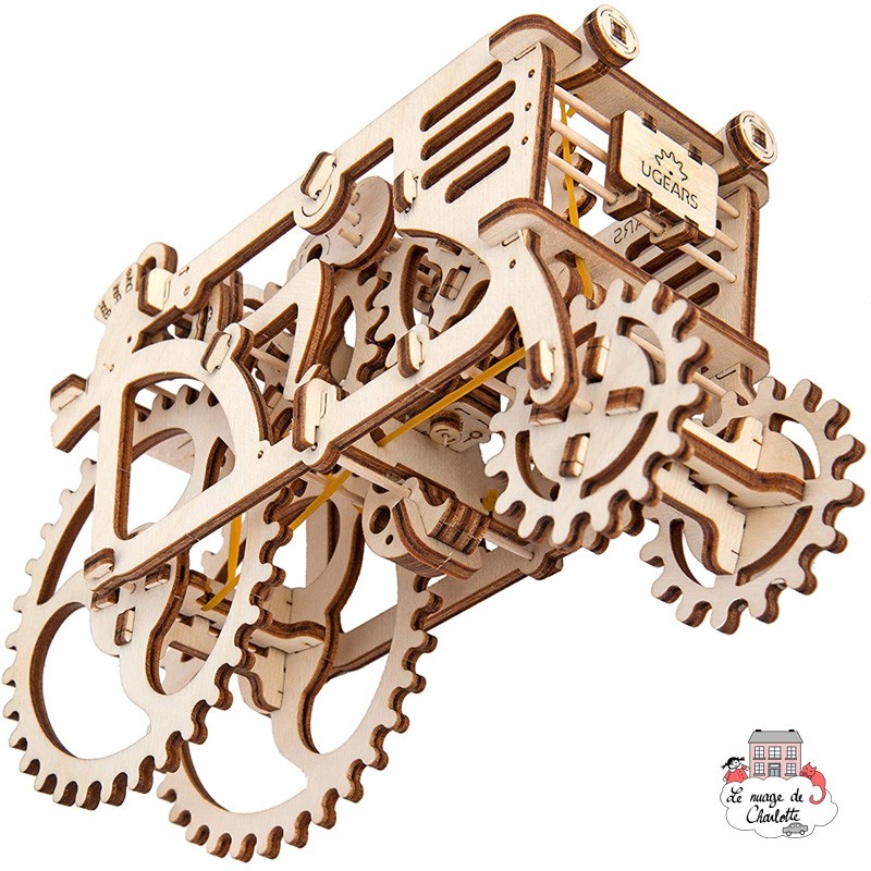 Tractor - Mechanical Puzzle - UGE-4820184120181 - UGears - 3D Puzzles - Le Nuage de Charlotte