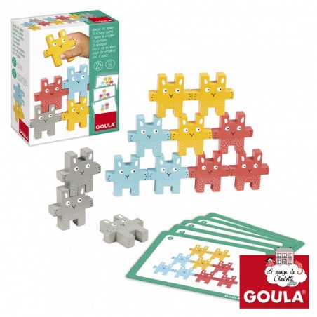 Lapins à empiler - GOU-55243 - Goula - Jouets d'activité - Le Nuage de Charlotte