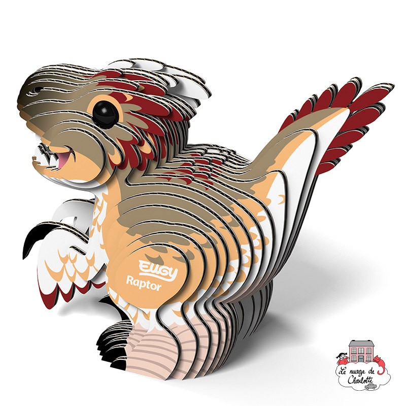 Eugy 065 - Raptor - EUG-5313965 - dodoland - Maquettes en carton - Le Nuage de Charlotte