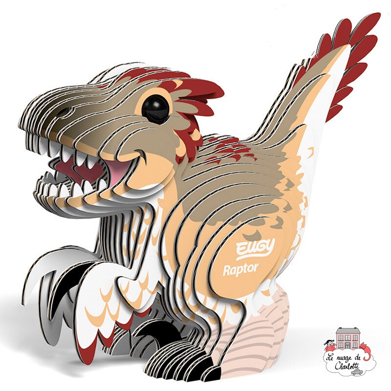 Eugy 065 - Raptor - EUG-5313965 - dodoland - Maquettes en carton - Le Nuage de Charlotte