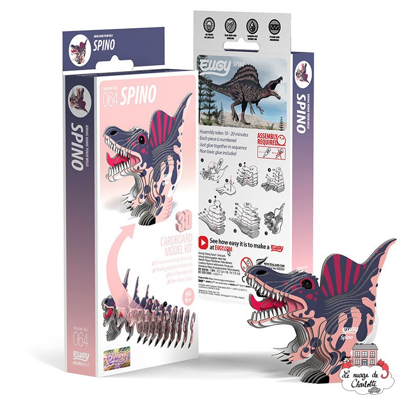 Eugy 064 - Spino - EUG-5313964 - dodoland - Maquettes en carton - Le Nuage de Charlotte