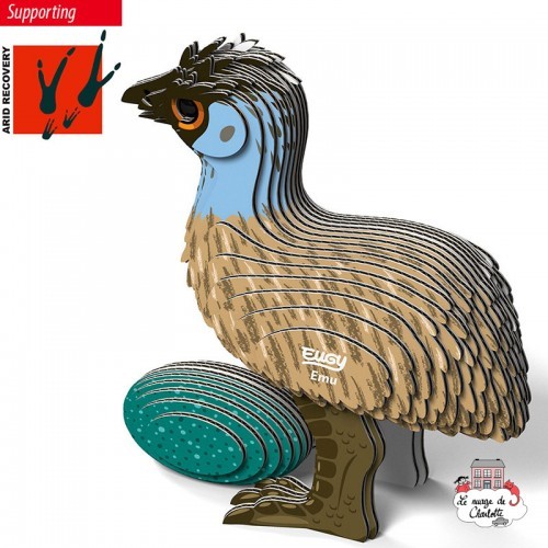 Eugy 057 - Emu - EUG-5313956 - dodoland - Maquettes en carton - Le Nuage de Charlotte