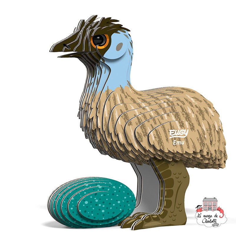 Eugy 057 - Emu - EUG-5313956 - dodoland - Maquettes en carton - Le Nuage de Charlotte