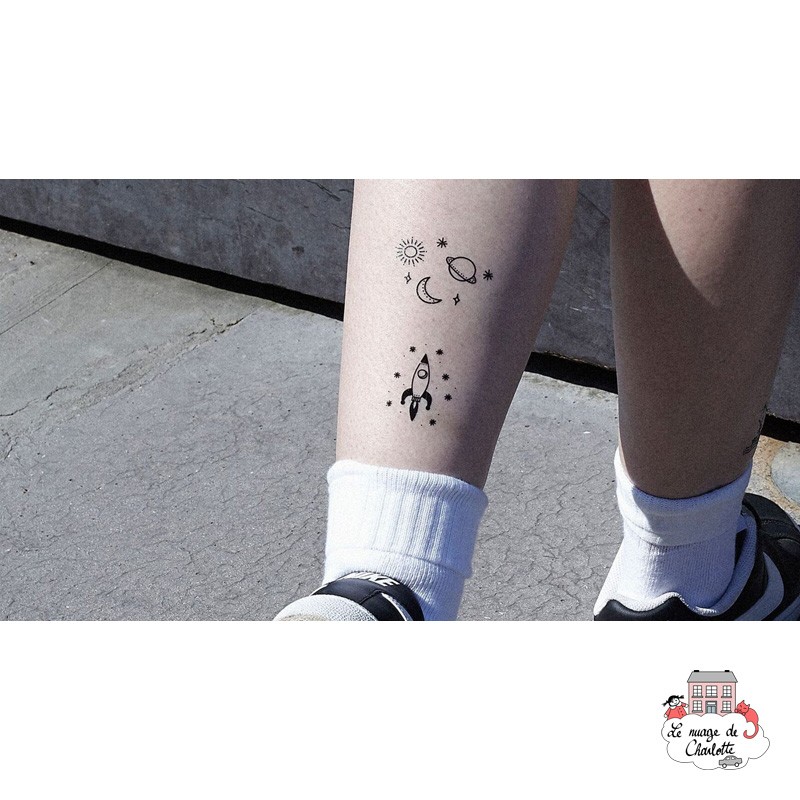 Rocket (x5) - SIO-DPZ14 - Sioou - Temporary Tattoos - Le Nuage de Charlotte