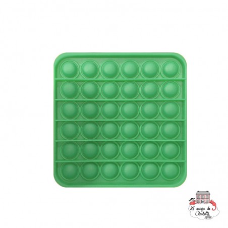 Fidget Game Pop It - Square - Green - LJA-001CM - Les Jouets d'Antoine - Activity Toys - Le Nuage de Charlotte