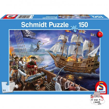 Aventures avec les pirates - SDT-56252 - Schmidt - Puzzles pour les petits - Le Nuage de Charlotte