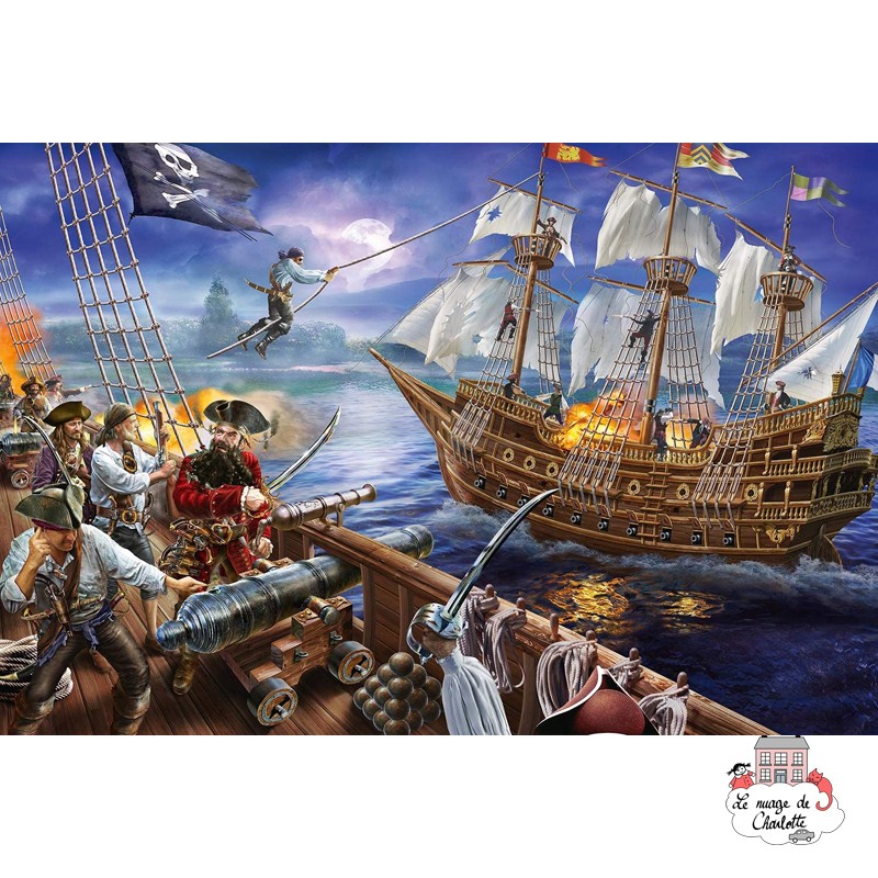 Aventures avec les pirates - SDT-56252 - Schmidt - Puzzles pour les petits - Le Nuage de Charlotte