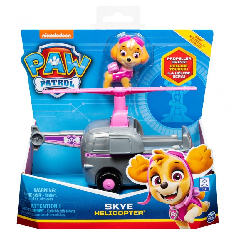 Paw Patrol - Skye and her Helicopter - SPM-20145142 - Spin Master - Paw Patrol - Le Nuage de Charlotte