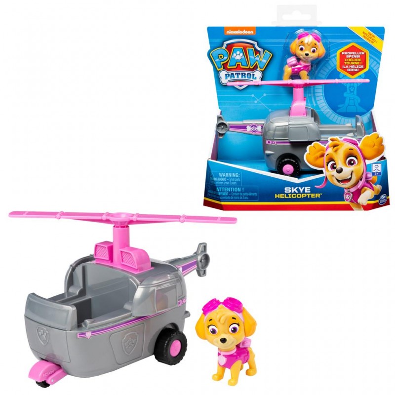 Stal wet Onderwijs Acheter Paw Patrol - Skye and her Helicopter - Figures and accessor...