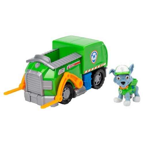 Paw Patrol - Rocky and his Recycle Truck - SPM-20145139 - Spin Master - Paw Patrol - Le Nuage de Charlotte