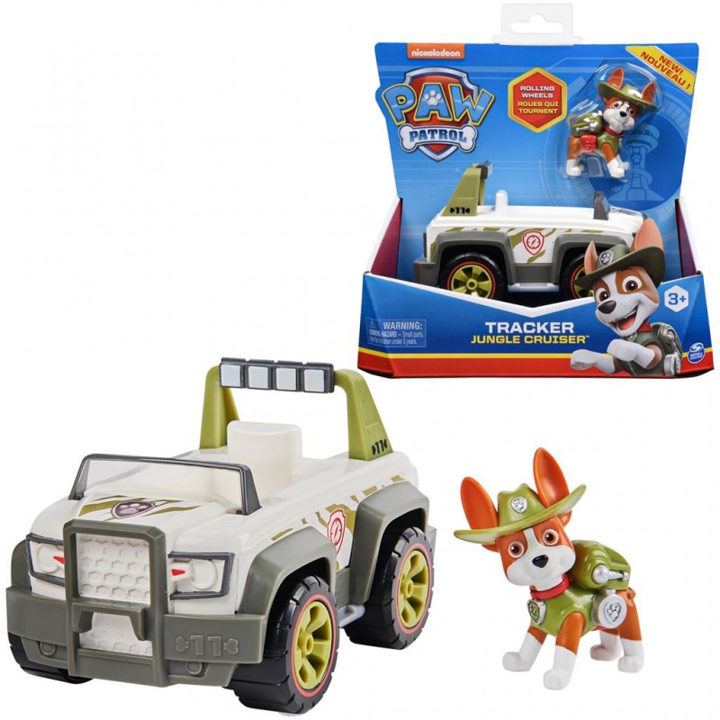 Paw Patrol - Tracker and his Jungle Cruiser - SPM-20145308 - Spin Master - Paw Patrol - Le Nuage de Charlotte