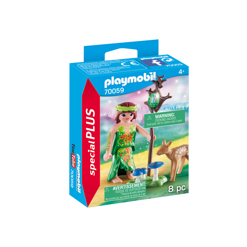 playmobil - Nymphe et faon - PLA-70059 - Playmobil - Playmobil - Le Nuage de Charlotte