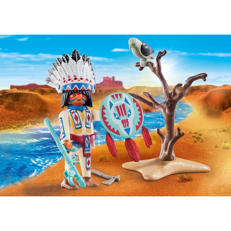 playmobil - Native American Chief - PLA-70062 - Playmobil - Playmobil - Le Nuage de Charlotte