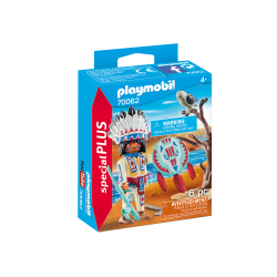 playmobil - Chef de tribu amérindienne - PLA-70062 - Playmobil - Playmobil - Le Nuage de Charlotte