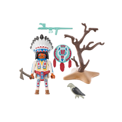 playmobil - Chef de tribu amérindienne - PLA-70062 - Playmobil - Playmobil - Le Nuage de Charlotte