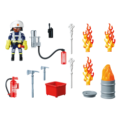 playmobil - Set cadeau Pompier - PLA-70291 - Playmobil - Playmobil - Le Nuage de Charlotte