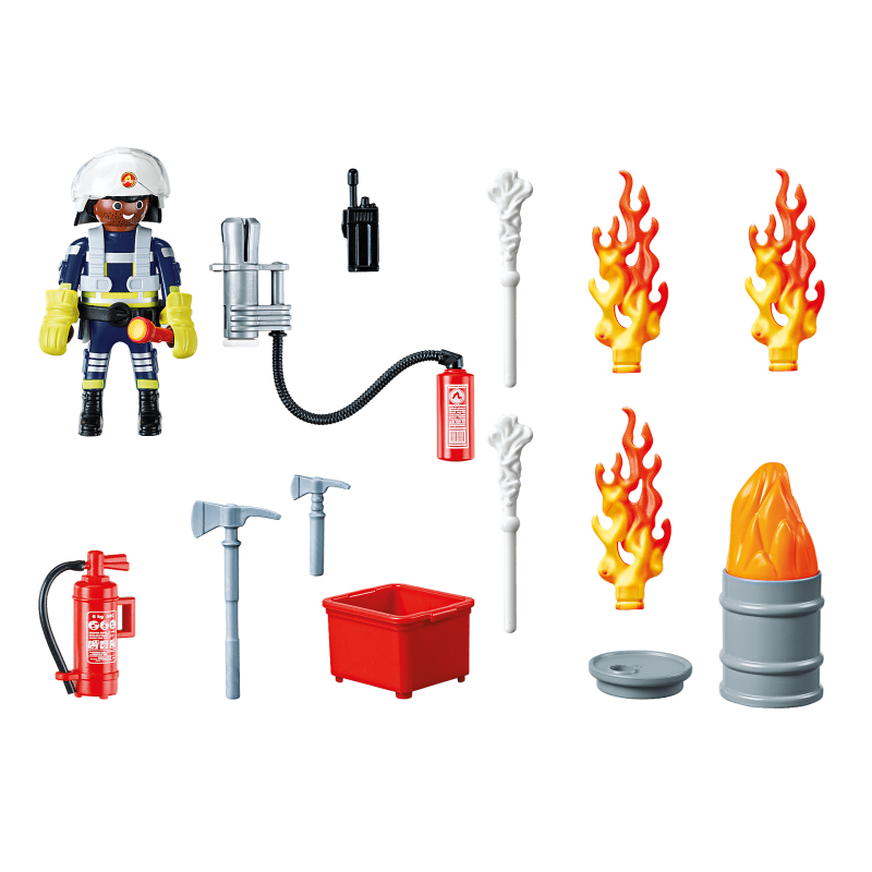 playmobil - Fire Rescue Gift Set - PLA-70291 - Playmobil - Playmobil - Le Nuage de Charlotte