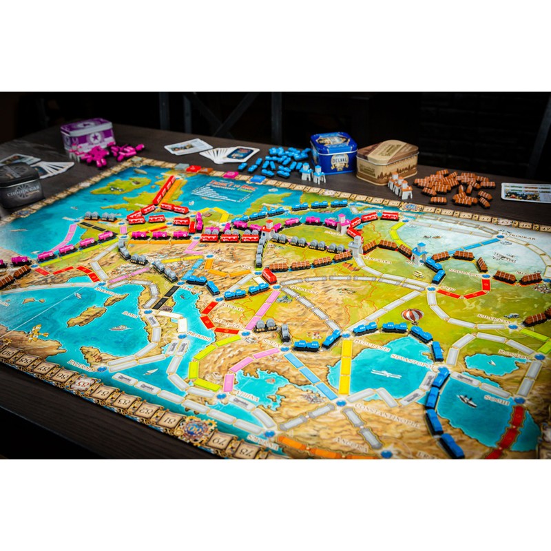 Ticket to Ride - Europe 15th Anniversary - DOW-75203 - Days of Wonder - Board Games - Le Nuage de Charlotte