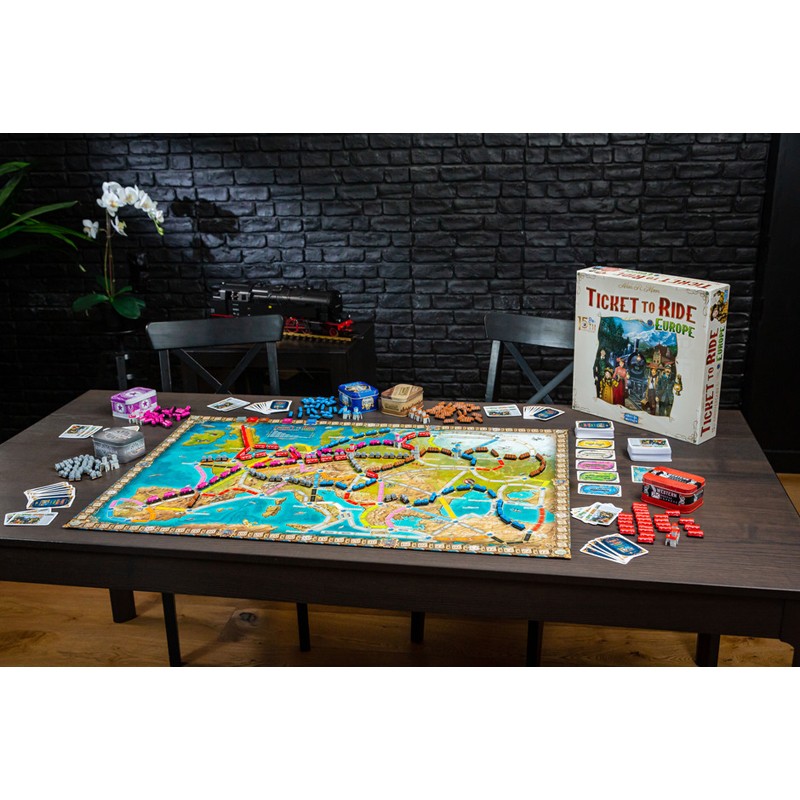 Ticket to Ride - Europe 15th Anniversary - DOW-75203 - Days of Wonder - Board Games - Le Nuage de Charlotte