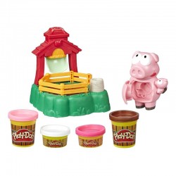 Play-Doh Animal Crew - Pigsley Cochons farceurs - HAS-E6723 - Hasbro - Sable et pâtes à modeler - Le Nuage de Charlotte