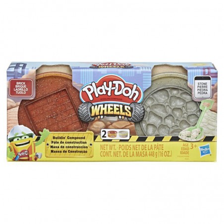 Play-Doh Wheels - Brick / Stone - HAS-E4508 - Hasbro - Sand and Playdough - Le Nuage de Charlotte