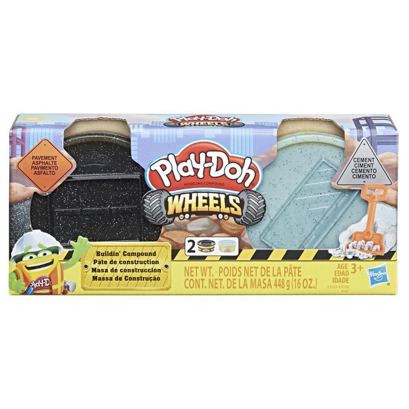 Play-Doh Wheels - Goudron / Ciment - HAS-E4525 - Hasbro - Sable et pâtes à modeler - Le Nuage de Charlotte