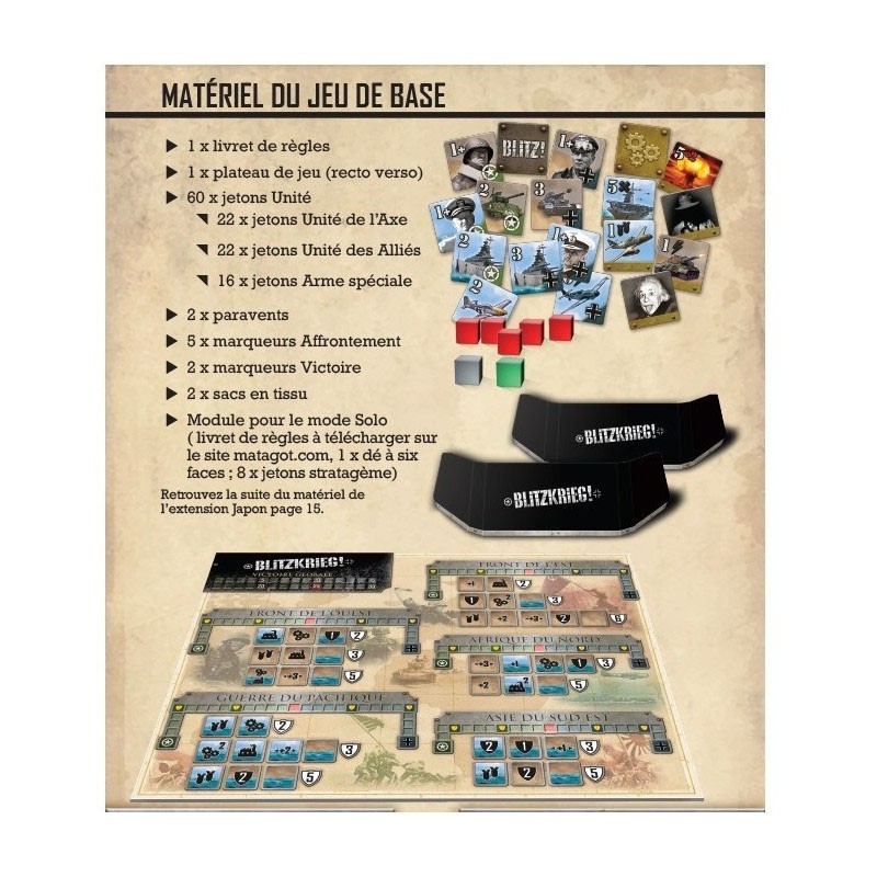 Blitzkrieg! - MAT-114294 - Matagot - Board Games - Le Nuage de Charlotte