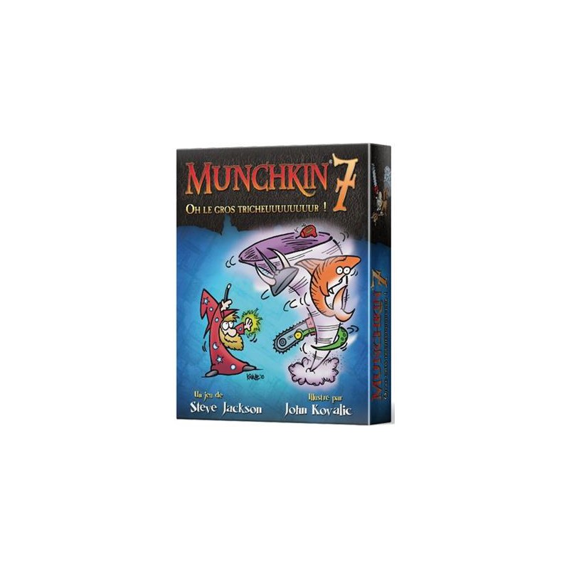 Munchkin - Ext. 07 Oh Le Gros Tricheuuuuuuuur ! - EDG-EDGMU07DP - Edge - Jeux de société - Le Nuage de Charlotte