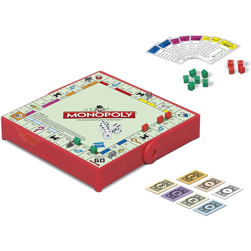 Monopoly Edition Voyage - HAS-B1002 - Hasbro - Jeux de société - Le Nuage de Charlotte